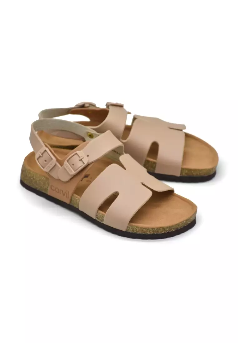 Carvil Sandal Wanita Scarlett-03 L Mocca/Stone