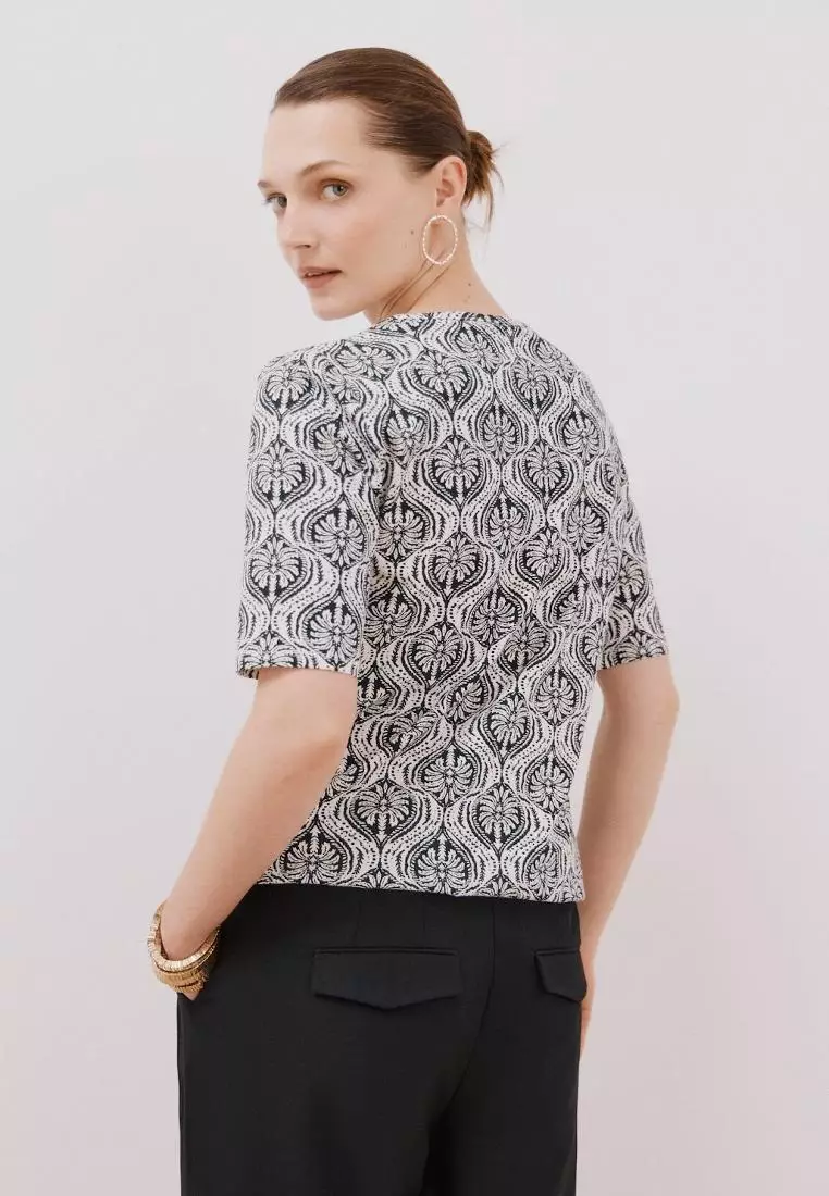 Essential boat neck T-shirt