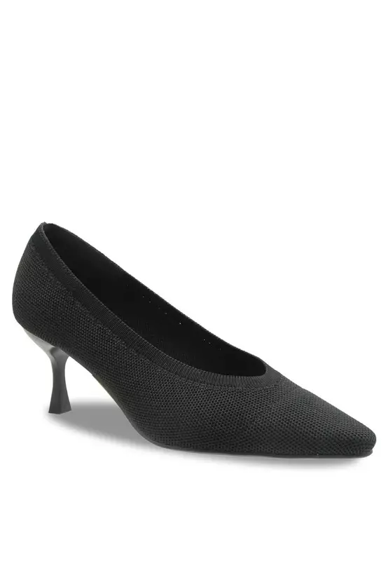 Flyknit Pointed Toe Heels