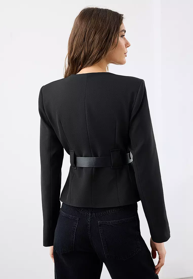 Fitted Blazer Jacket