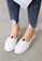 Twenty Eight Shoes white Smart Causal Leather Sneakers RX8123 96A08SH3838AA0GS_5