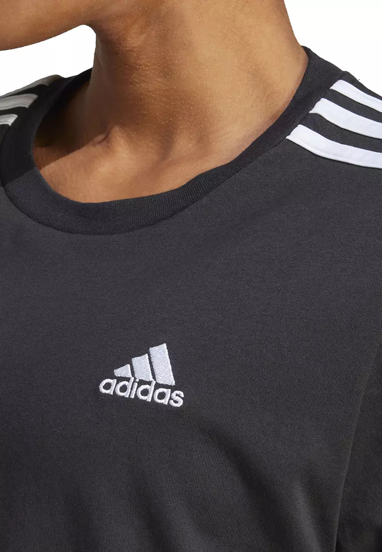 Essentials 3-Stripes Single Jersey Crop Top