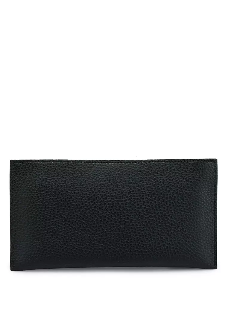 Pebbled Pouch With Card Holder