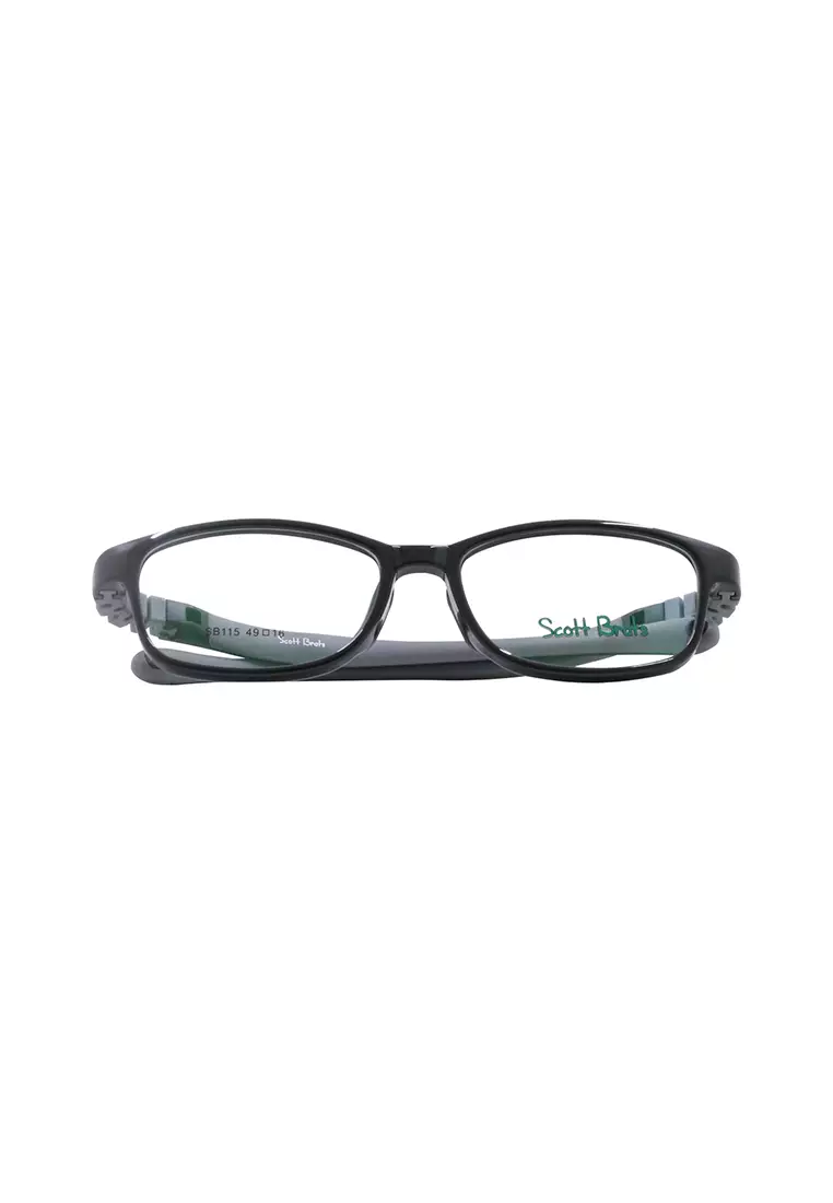 Kids Anti-Radiation Computer Eyeglasses SB115 C2 Black / Grey
