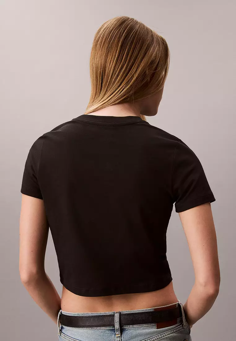 Logo Cropped Tee - Calvin Klein Jeans