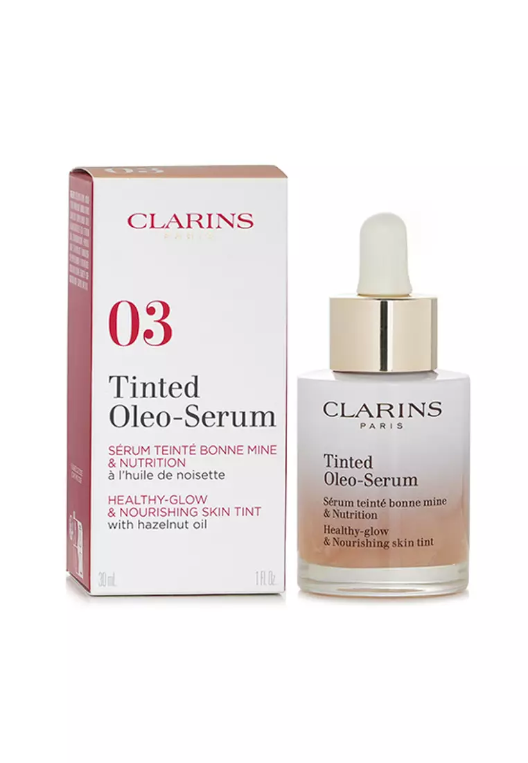 CLARINS - Tinted Oleo Serum Healthy Glow & Nourishing Tint Liquid Foundation - # 03 30ml/1oz