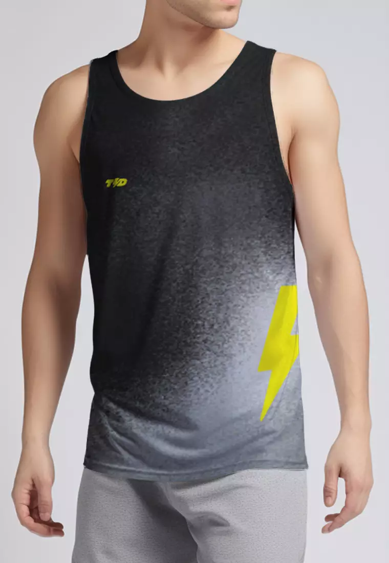 MSA77 kutung tank running pria tdbolt kalcer 1 hitam airdrylite