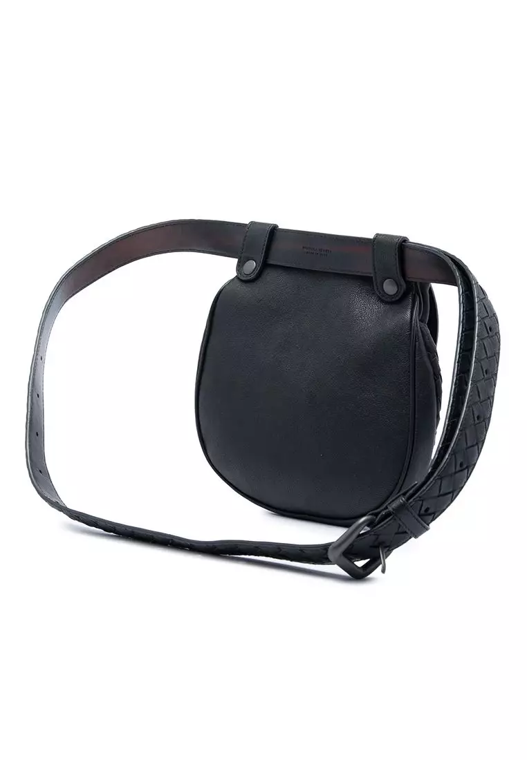 Pre-Loved Bottega Veneta Nappa Intrecciato Belt Bag