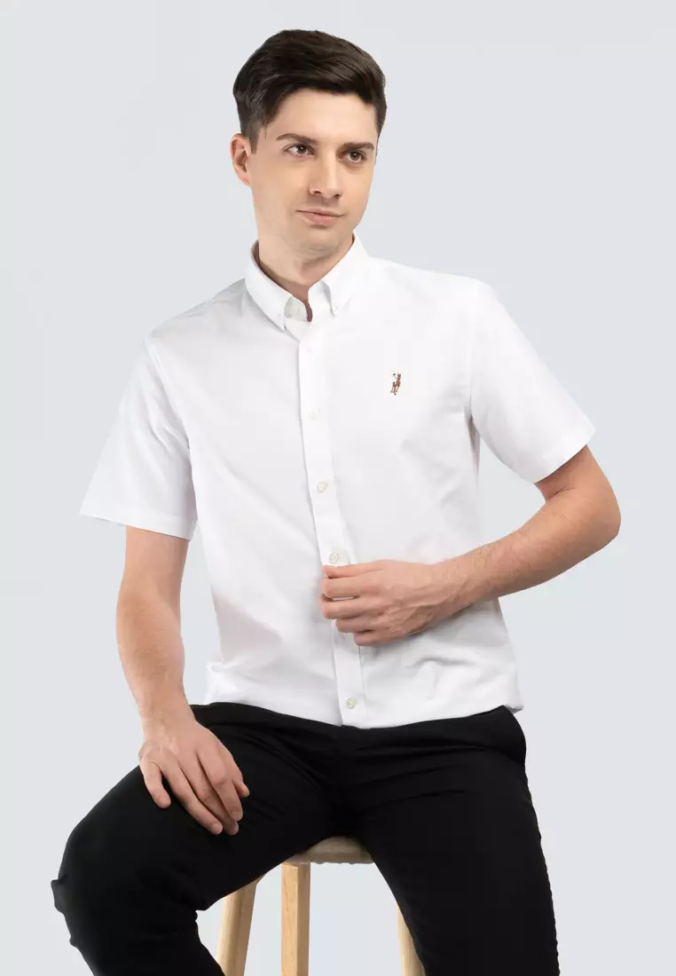 Polo Haus - Men’Cotton Plain Regular Fit Short Sleeve