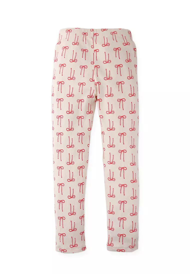 Lulu Leggings with All-Over Bow Print