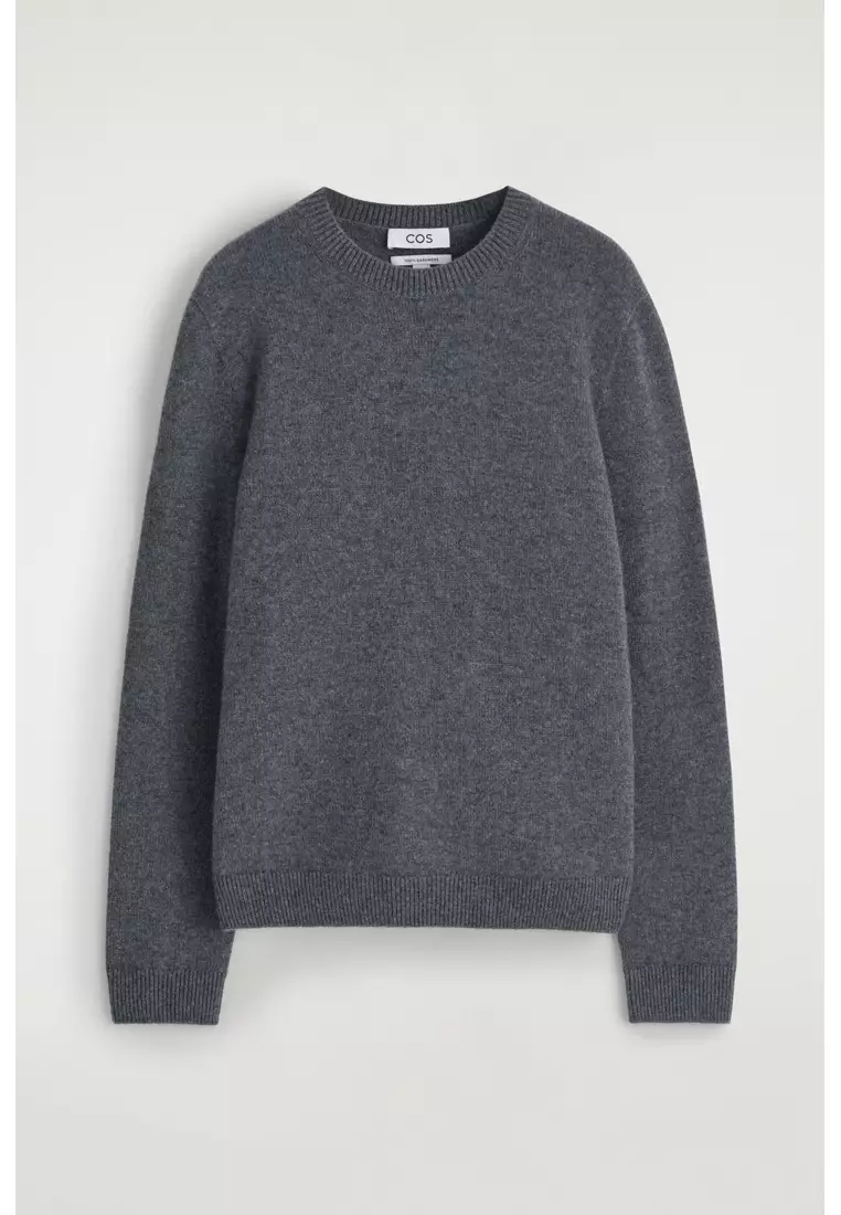 CASHMERE CREW-NECK JUMPER