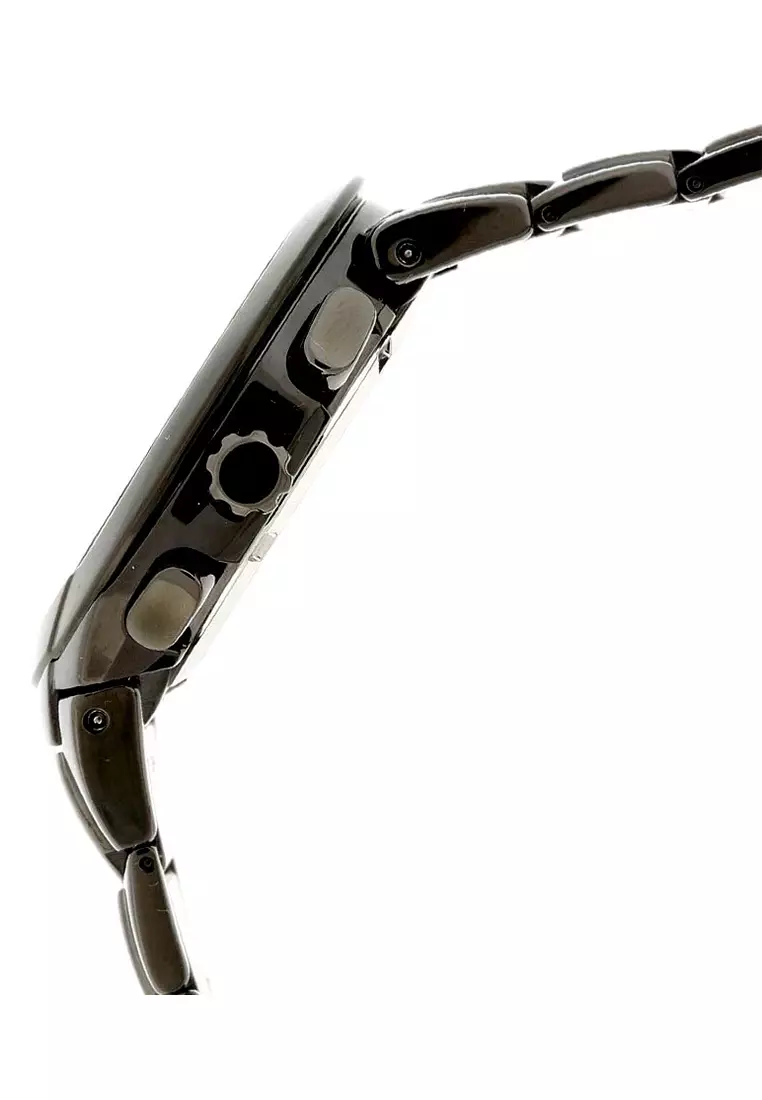 Jam Tangan Pria Seiko SNAB35 Strap Stainless Steel Hitam