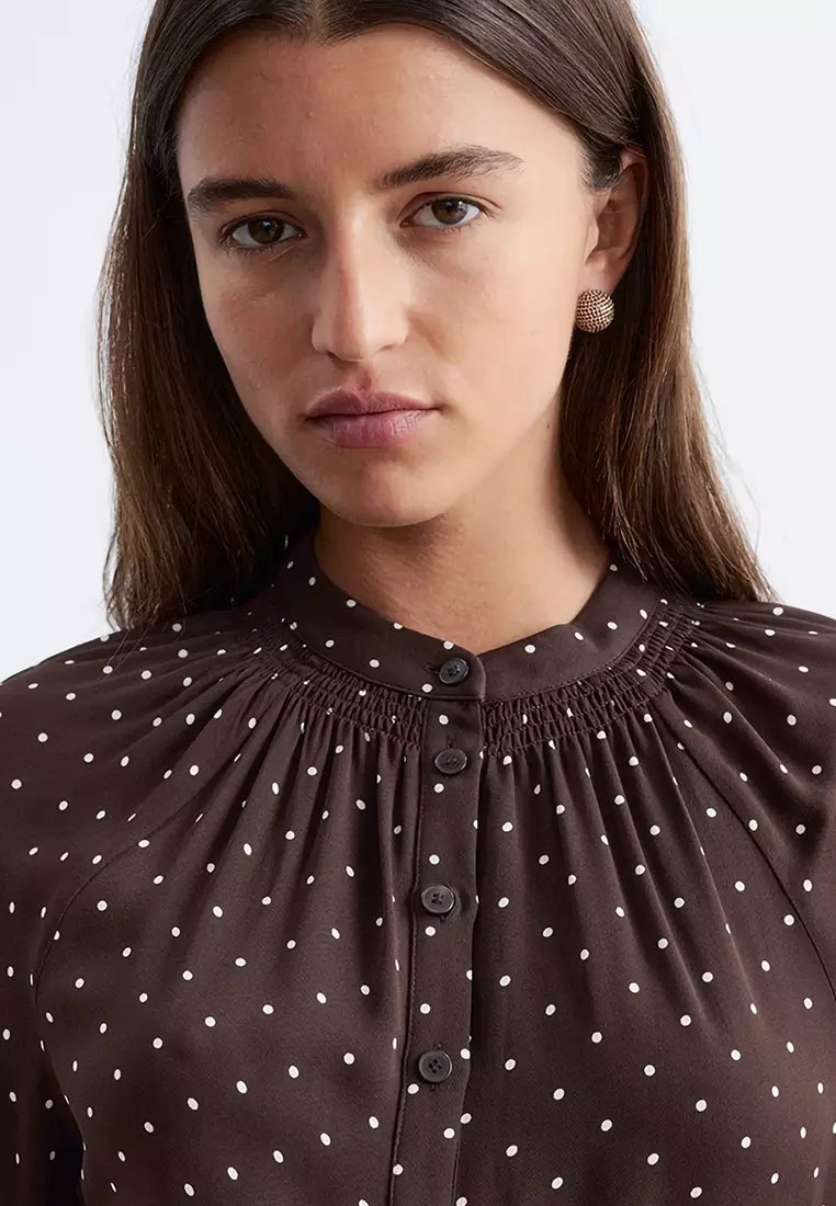Tie-Waist Midi Dress