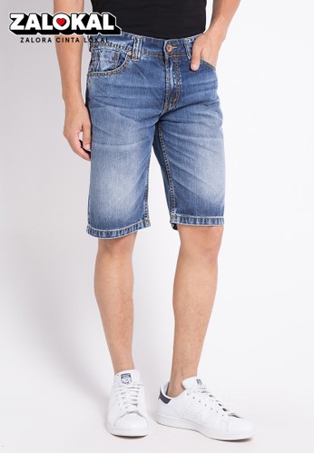 Jual Lois Jeans Short Pants Denim Original  ZALORA 