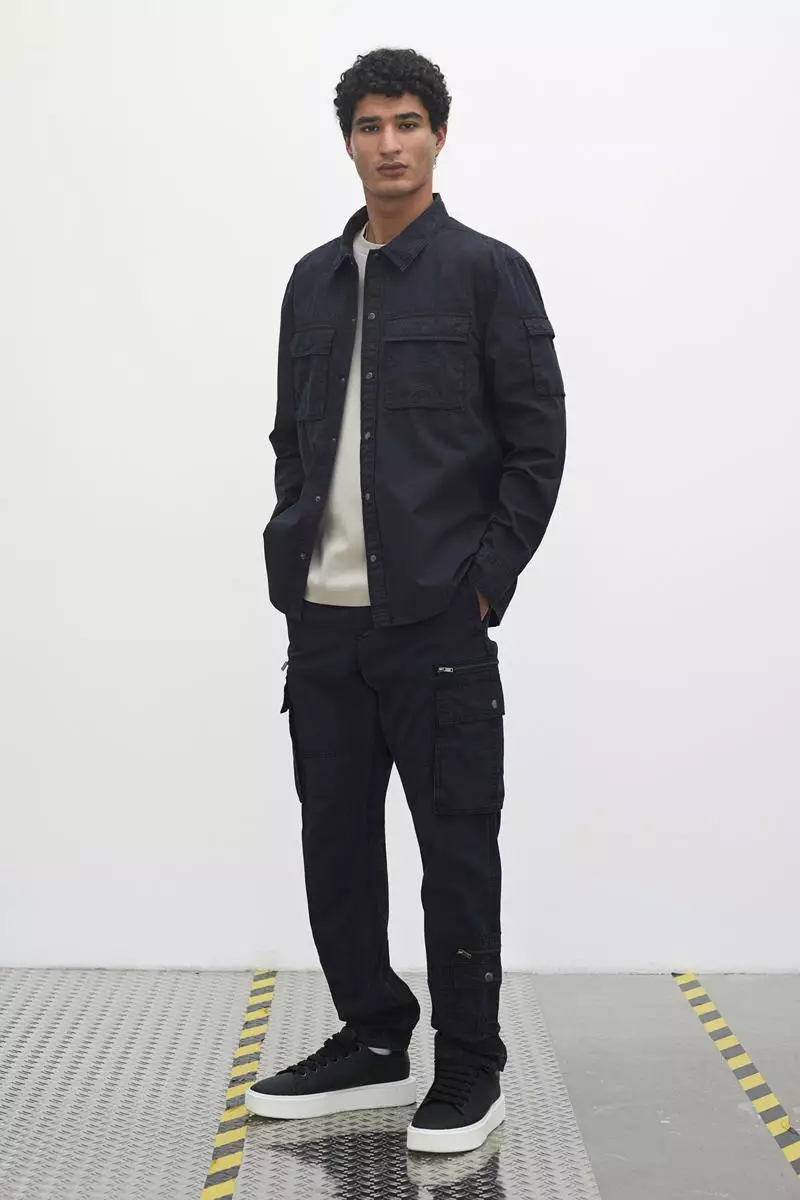Regular Fit Utility overshirt