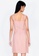 ZALORA BASICS pink Fitted Square Neck Mini Dress ECABCAA2CF9849GS_2