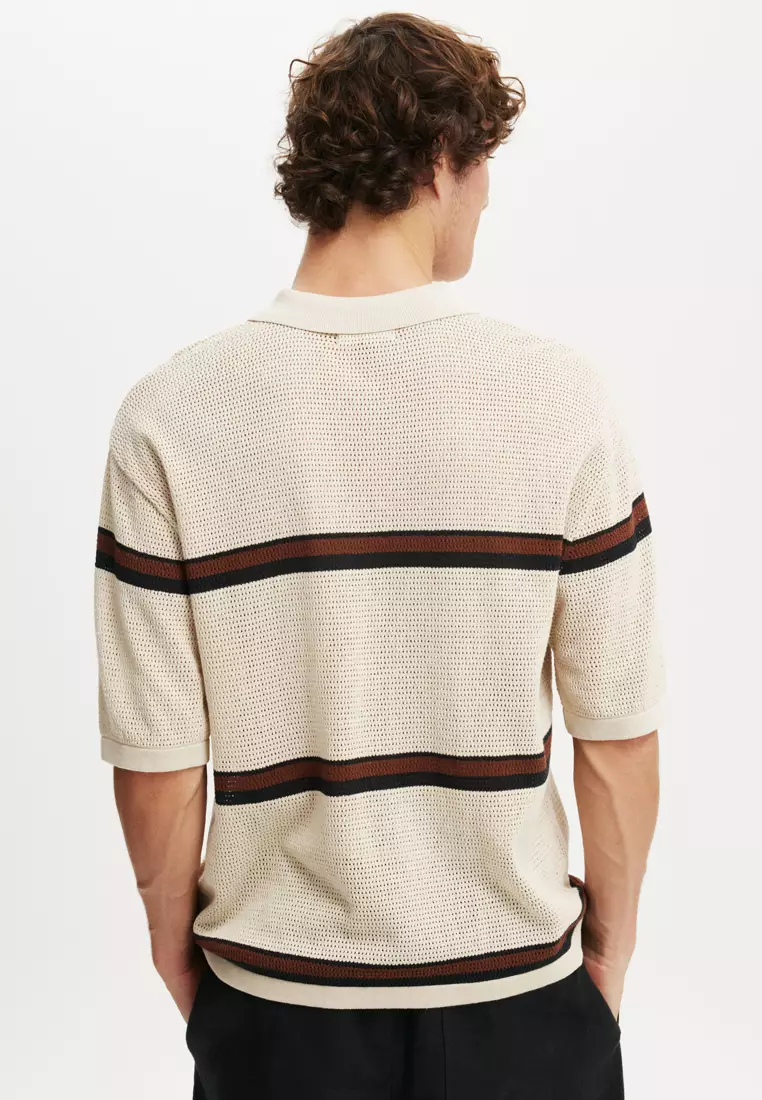 Knitted Polo Shirt