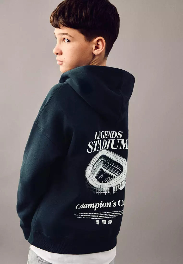 Printed Hoodie