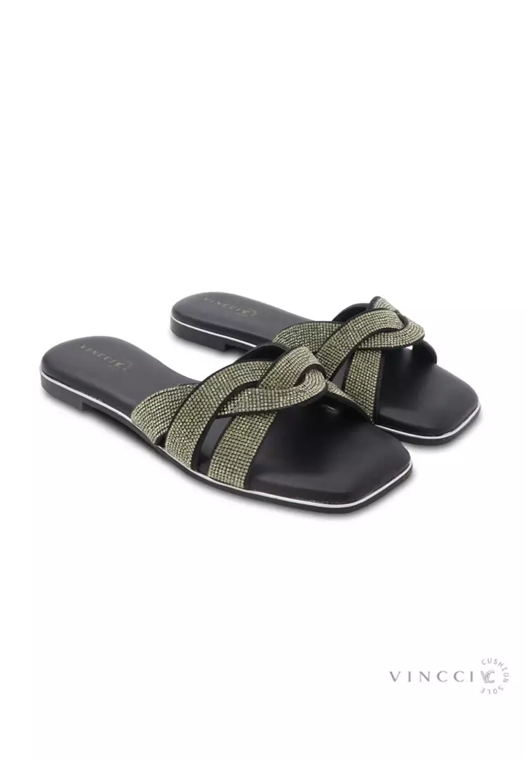 Vincci best sale flat sandals