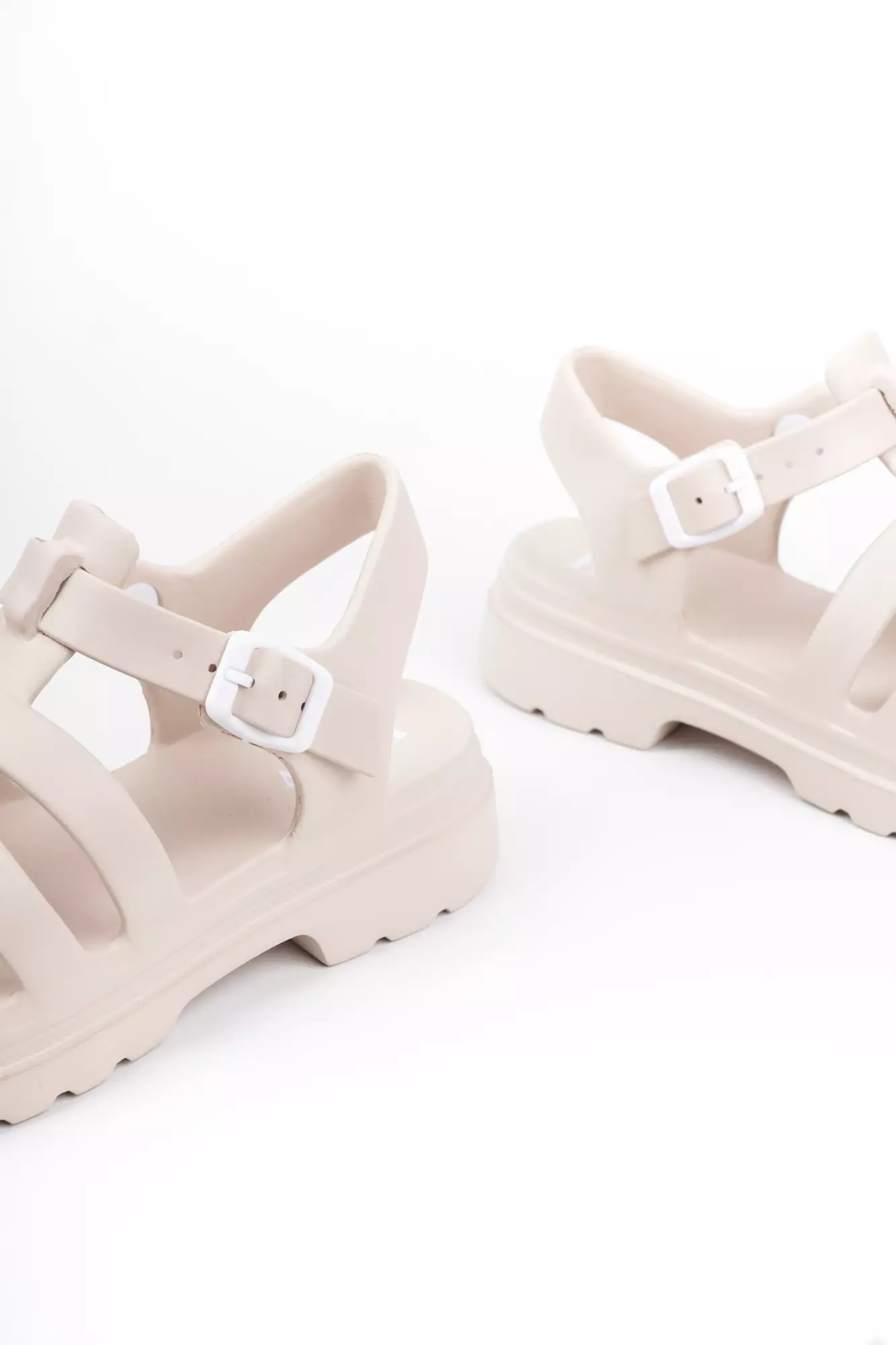Blow BIRKIN 0009 Keith Chalk Platform Gladiator Eva Phylon Sandal Wanita Tinggi 4cm