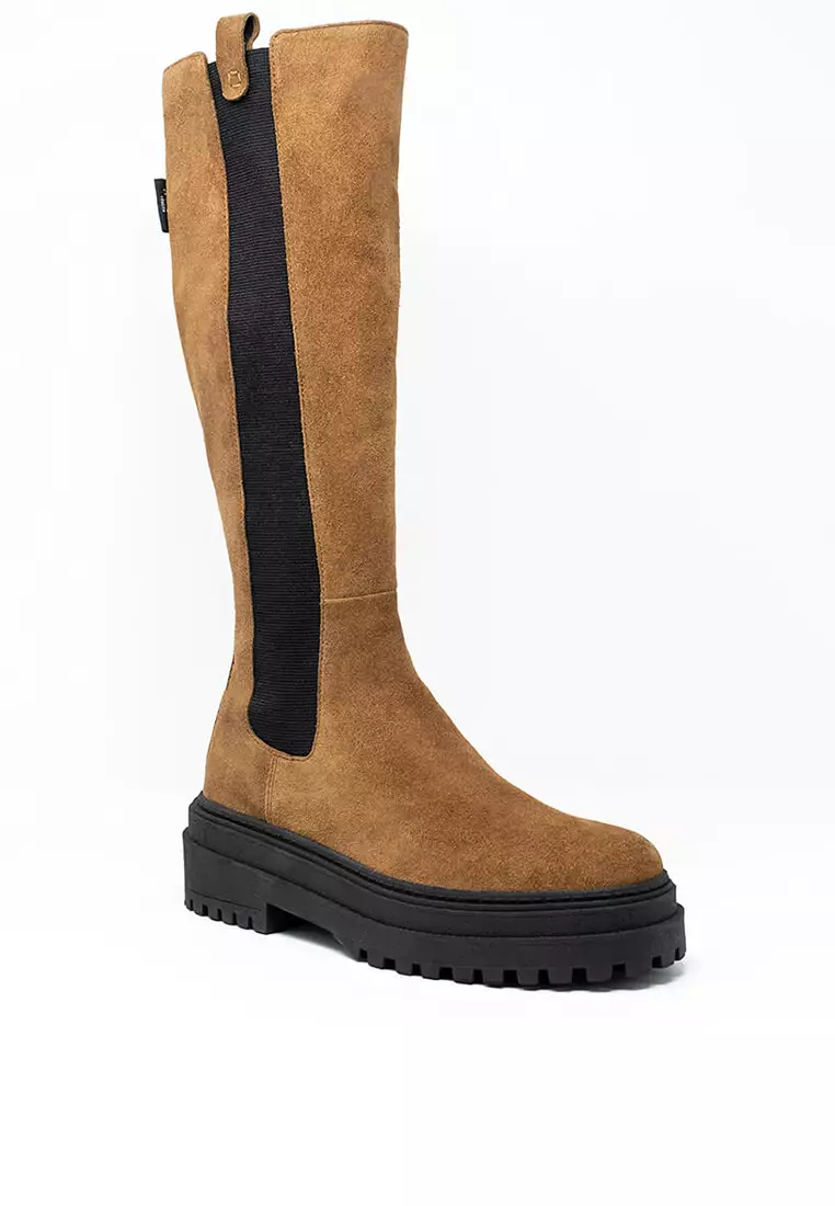 Cecile Knee High Chelsea Boot
