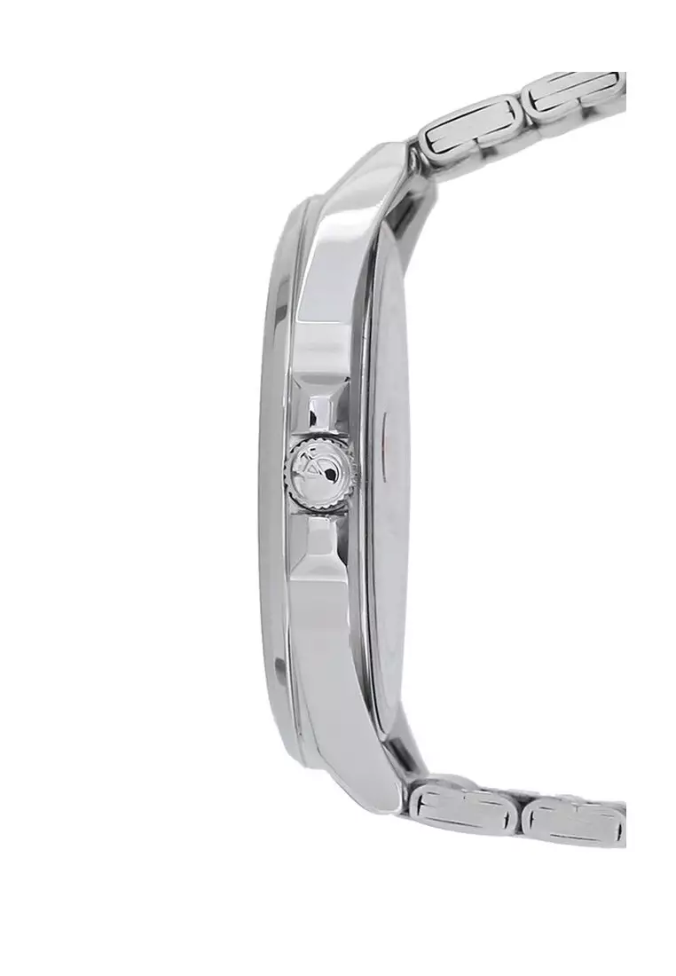 Alexandre Christie Jam Tangan Pria - Silver - Stainless Steel - 8663 MDBSSSL