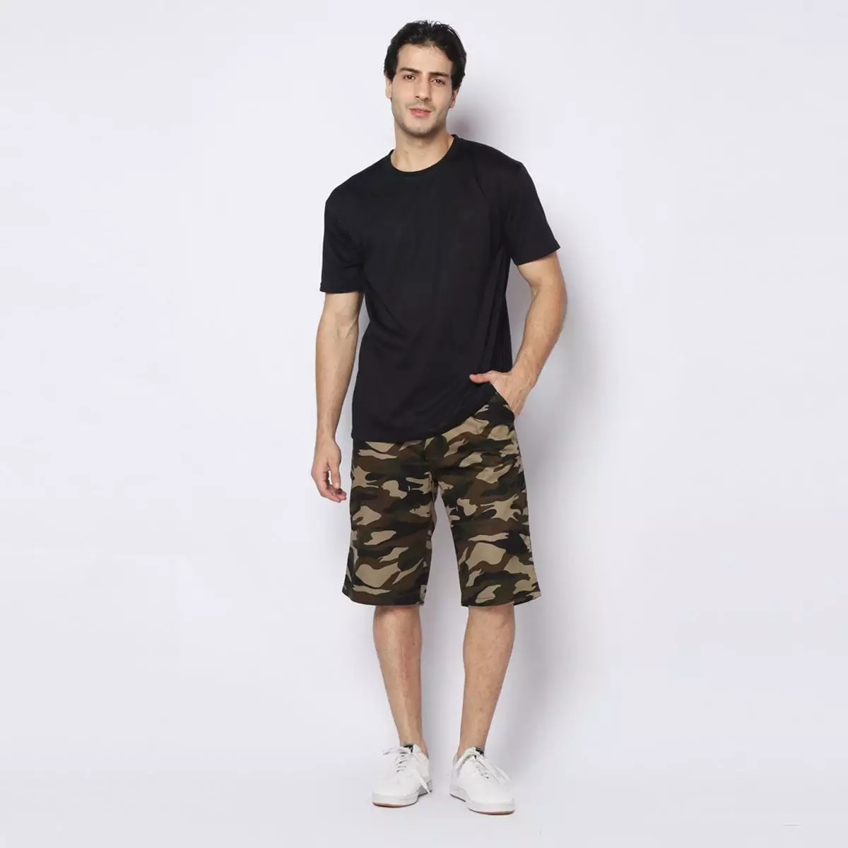 Celana Pendek Loreng 152201N