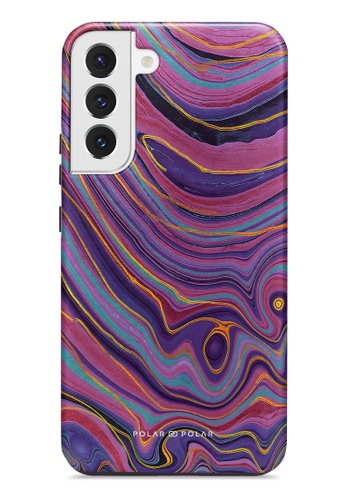 Polar Polar purple Rhythm In The Desert Samsung Galaxy S22 Plus 5G Dual-Layer Protective Phone Case (Glossy) 2AB8EACFB9C745GS_1