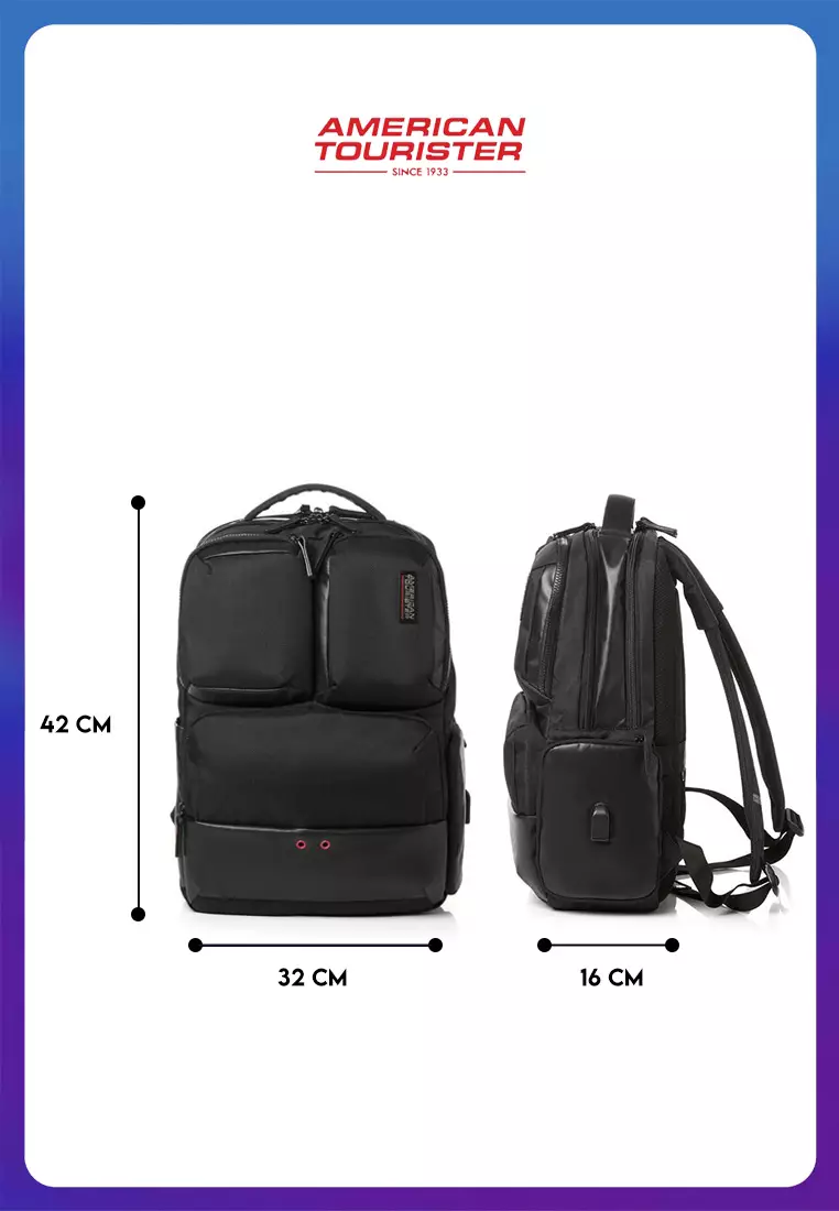 American tourister clearance zork backpack 03