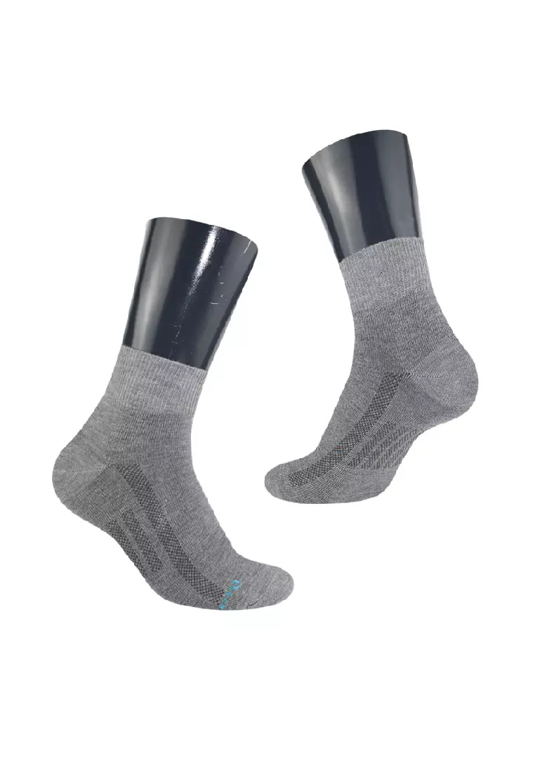 Biofresh Men’s Antimicrobial Cotton Ankle Lite Thin Casual Socks 3 pairs in a pack RMCKG11