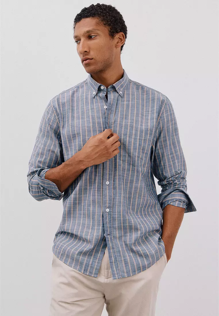 Flame Striped Shirt