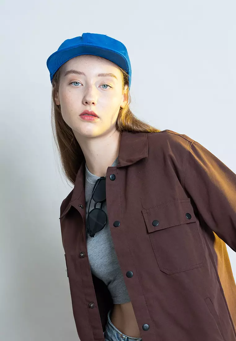 Topi Casual Polos Sport Besi Baseball Cap Tumblr Hat Biru