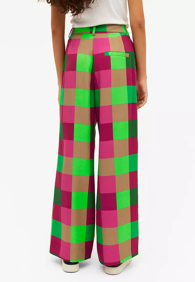 Buy Monki Wide Leg Trousers Online | ZALORA Malaysia