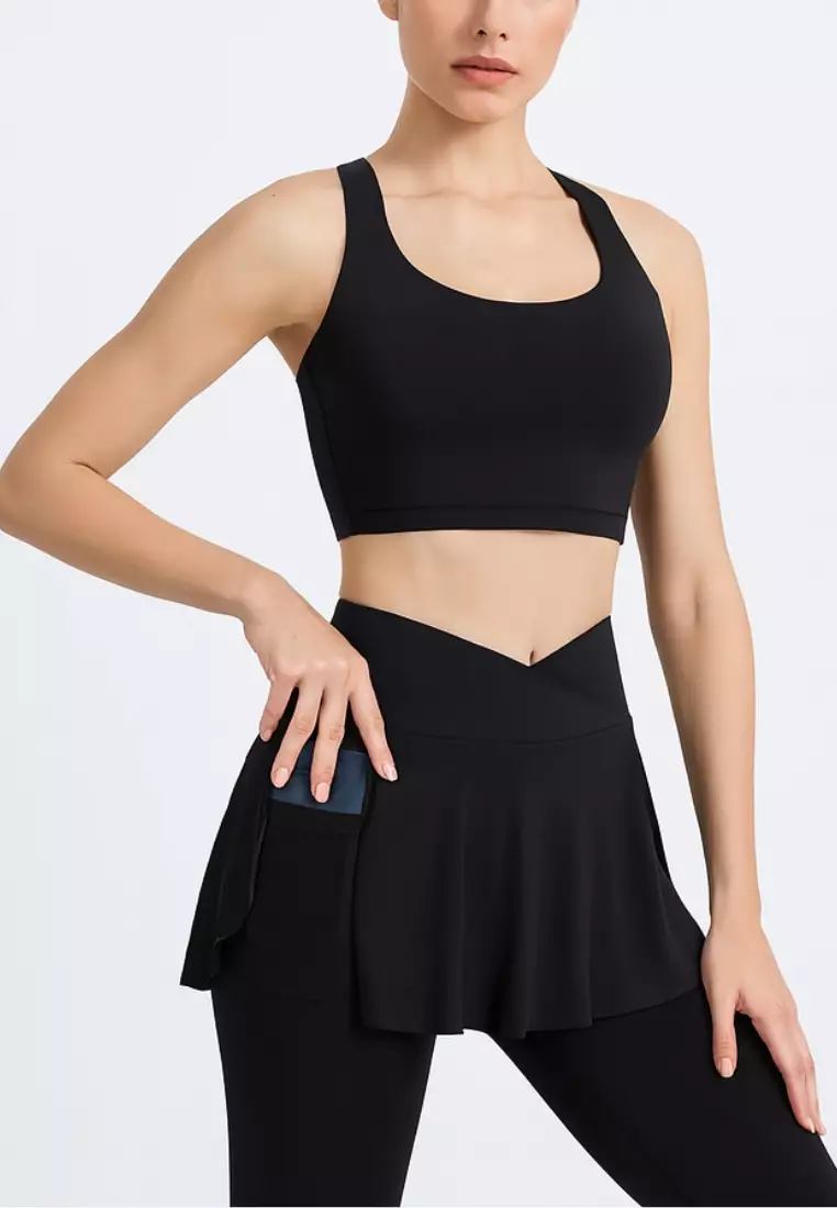 Heaven Skirt Leggings with Pocket - High Waist Workout Skirted Leggings