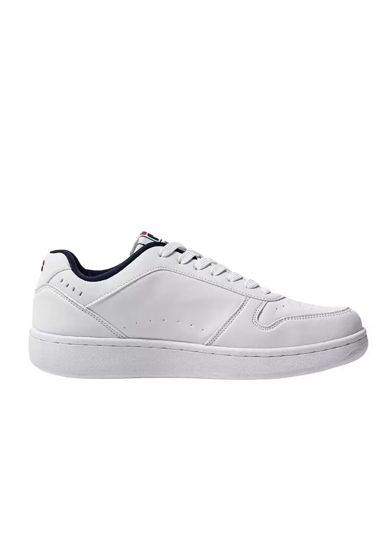 Discount on FILA  shoes - SKU: Fila Women's Heritage Oliverio LS White/Navy Sneakers