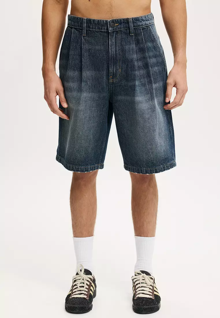Baggy Denim Shorts