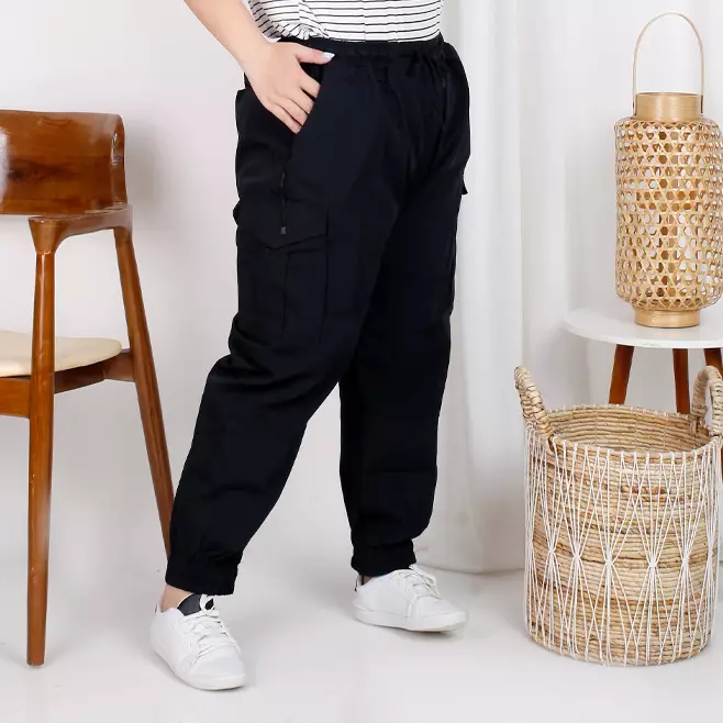OKECHUKU Diva Big Celana Panjang Cargo Big Size Celana Cargo Over Size