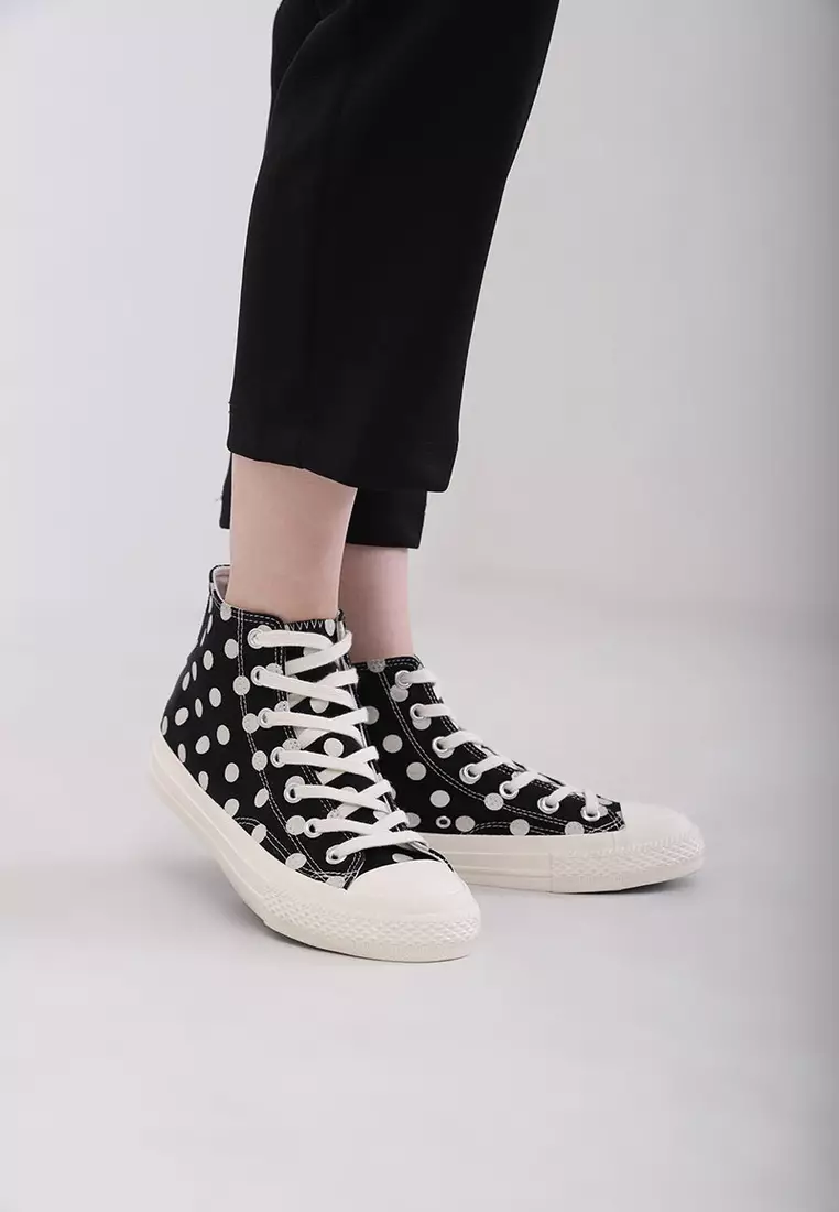 Sofia Yolla Pattern Sneaker Black