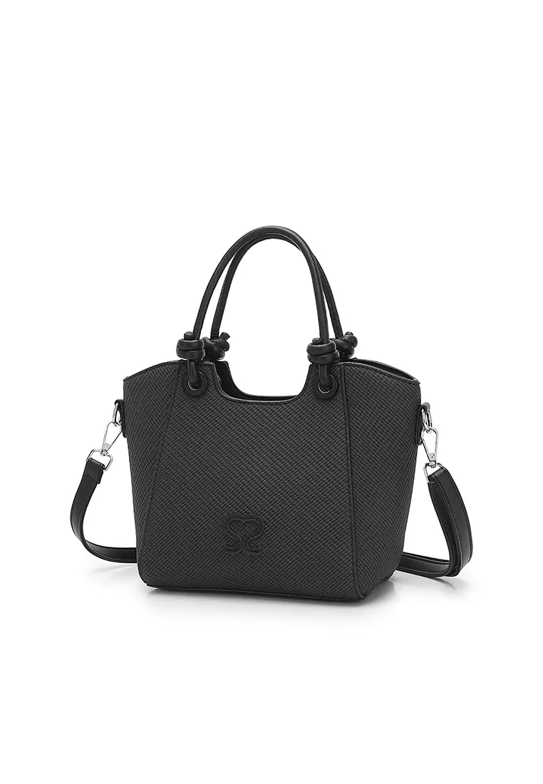Women's Top Handle Bag / Sling Bag / Crossbody Bag / Shoulder Bag - Black