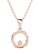 Her Jewellery gold Waterwheel Pendant (Rose Gold) - Made with premium grade crystals from Austria B6ACBACF48D3A8GS_3