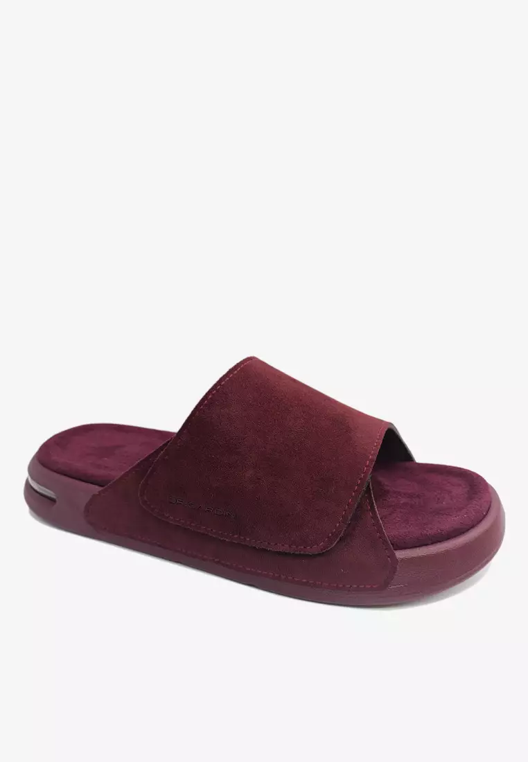 Dr Cardin Men Cove Air Suede Comfort Sandals with Adjustable Strap D-RLZ-8233
