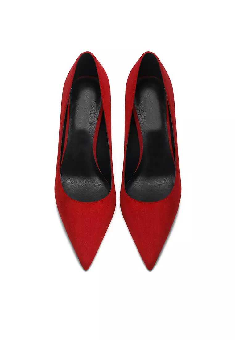 10CM Uniform Pointed High Heel Shoes HZL212