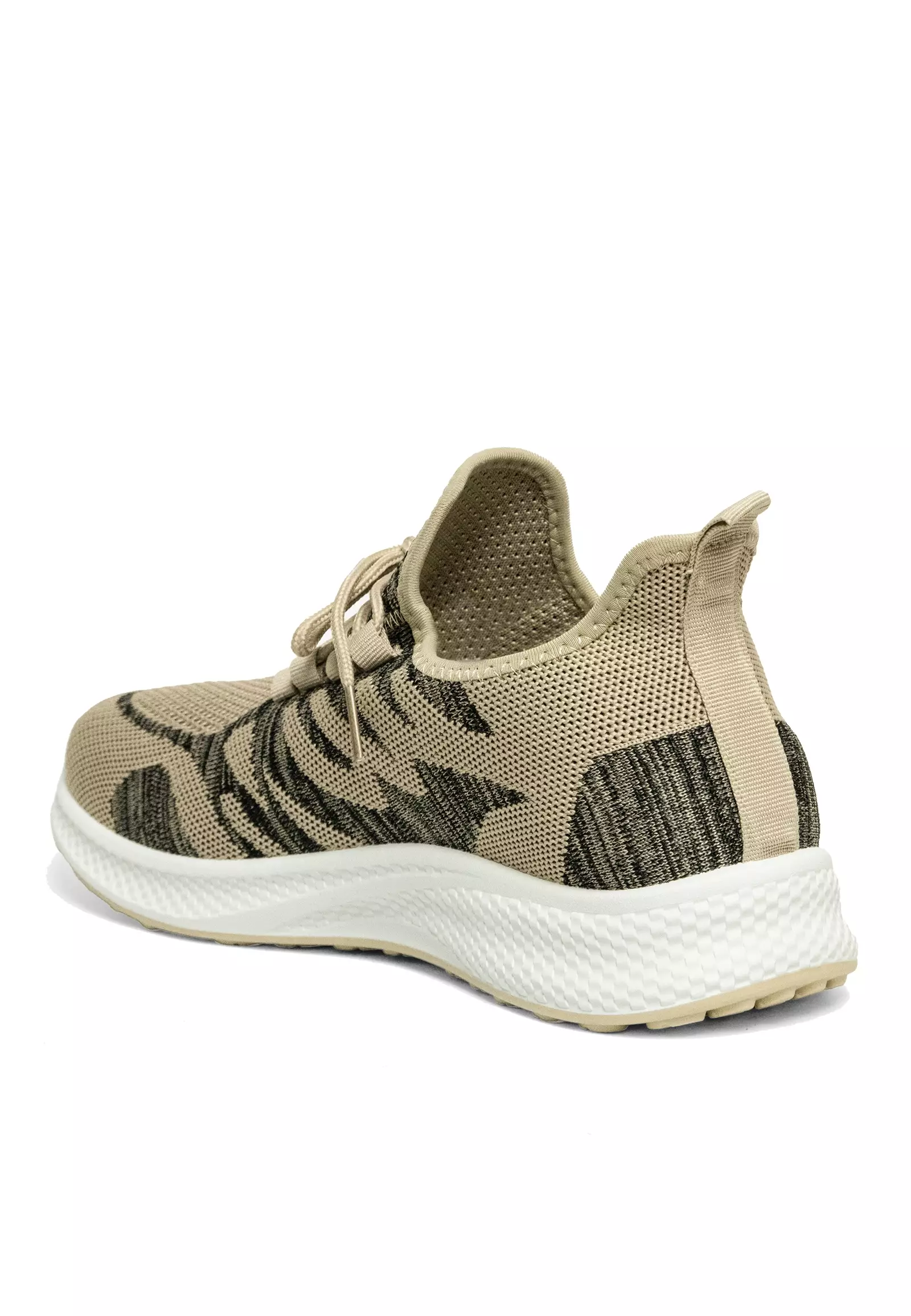 Dr. Kevin Sepatu Sport Pria Men Sneakers Sekolah Flyknit Slip On 889-084