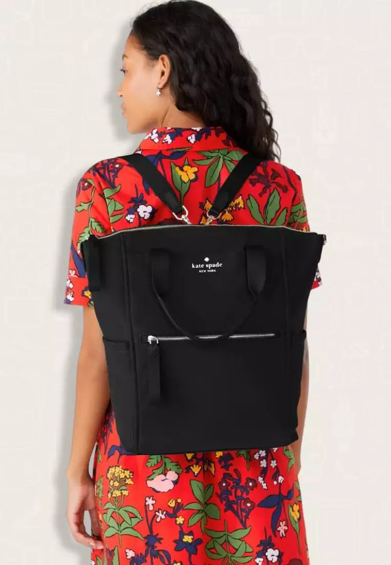 Kate Spade Chelsea Convertible Backpack Black