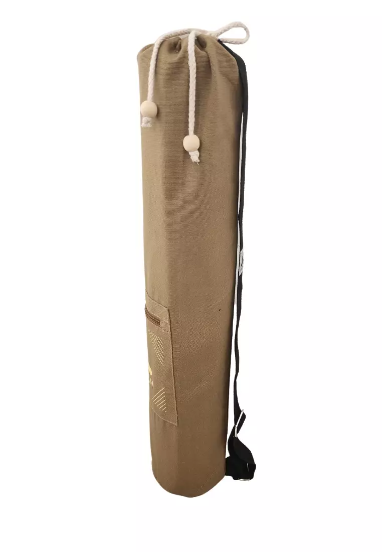 Drawstring yoga cheap mat bag