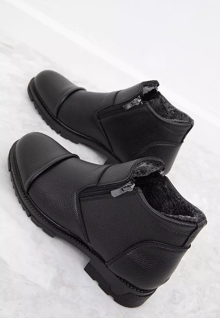 Zip Ankle Boots