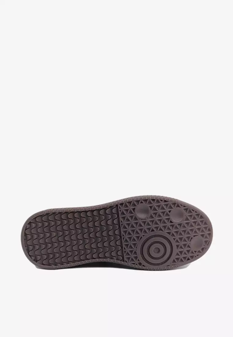Dr Cardin The Origin: Heritage Collection Kids Laced-Up Sneaker K-RJ-100 | Denim/Faux Suede/Leather