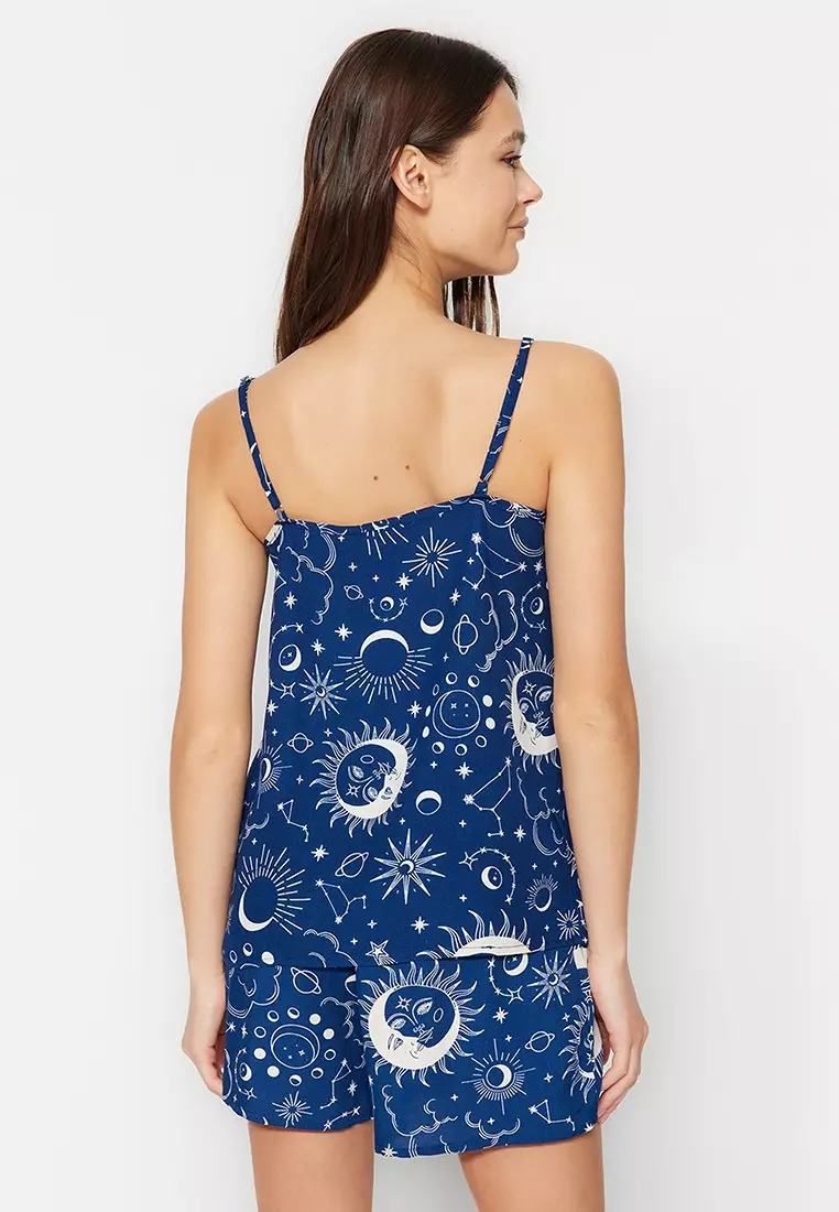 Galaxy Singlet and Shorts Pajama Set