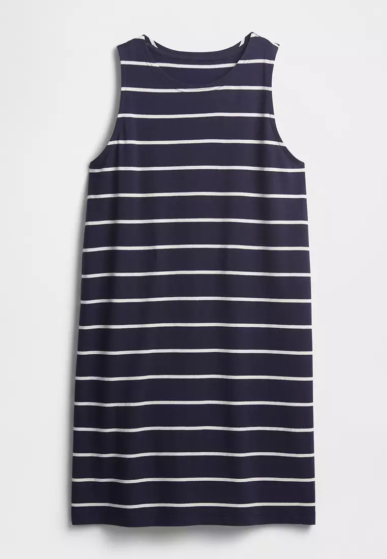 Sleeveless Shift Mini Dress