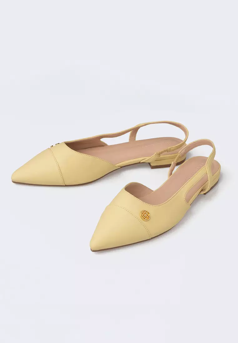 Ria Miranda Butter Siena Slingback Flats